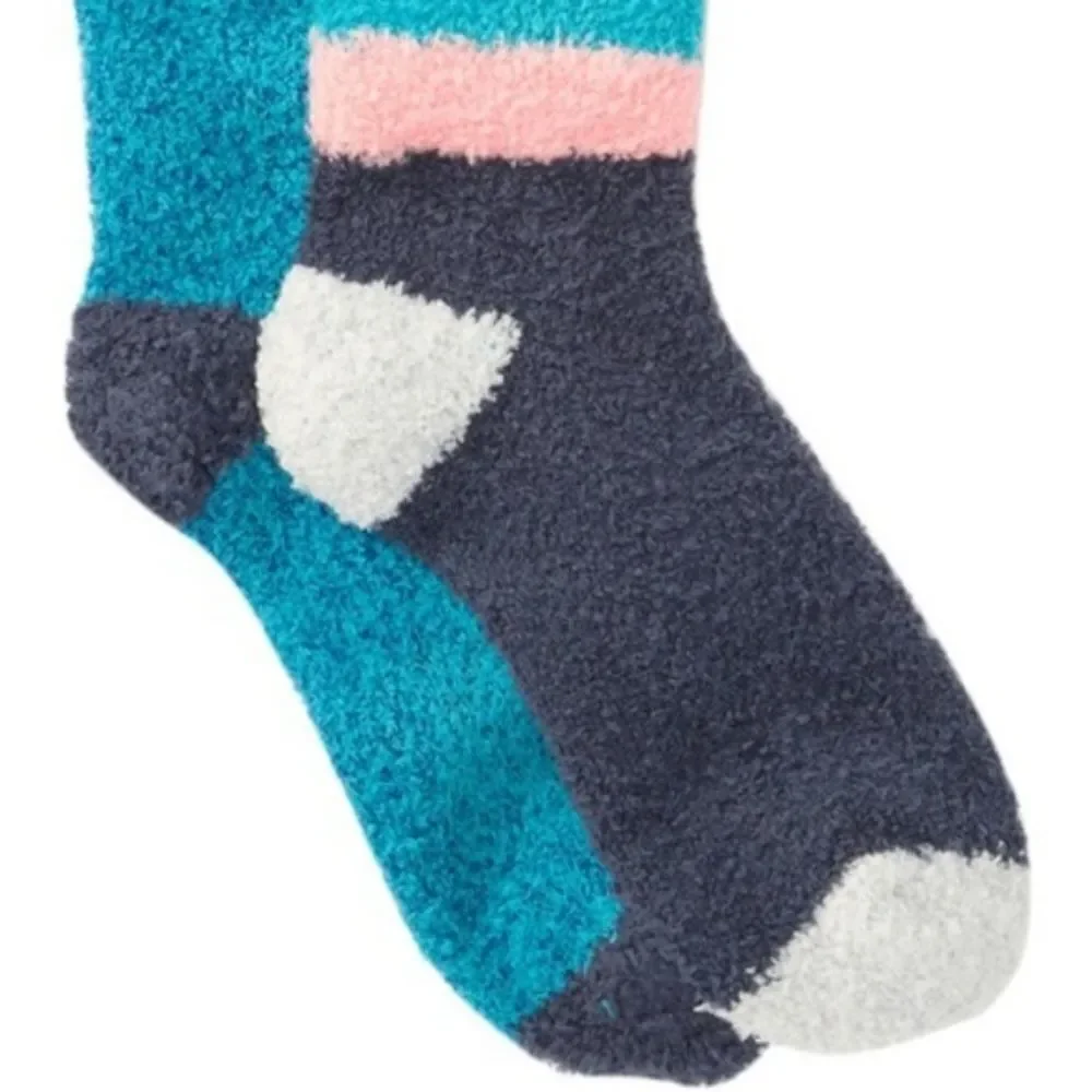 Free Press Fuzzy Socks Micro Crew Pack of 2